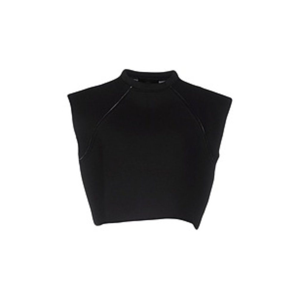 MNML Couture Black Crop Top